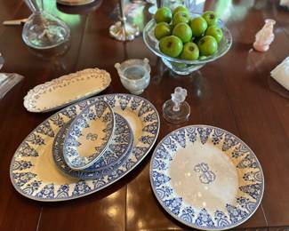 Antique blue & white porcelain