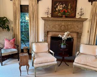Designer furniture by Minton spidell & scalamandre