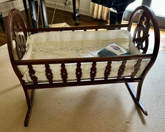 Antique cradle