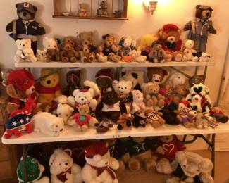 Large Teddy Bear collection