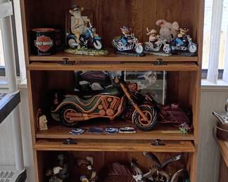 Motorcycles and Eagles