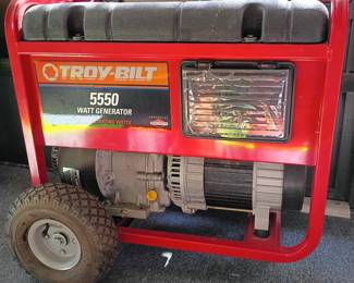 I DO NOT BELIEVE THAT THE GENERATOR HAS EVER BEEN RUN.