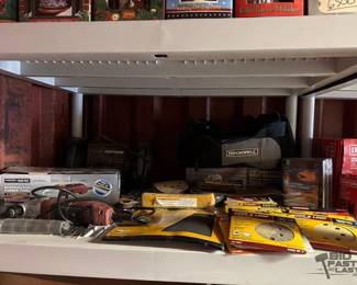 6502  Craftsman Bench Grinder, Chicago Electric Oscillating Multifunction Power Tool, Rockwell Versacut, Chicago Electric 12 Bandfile Belt Sander 