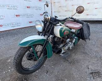 50  1938 Indian Motorcycle
