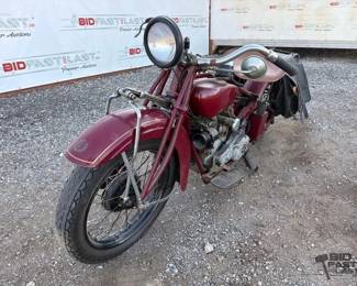 55  1929 Indian Motorcycle
