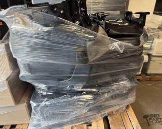 2532  9 Ford Police Interceptor Rear Seats