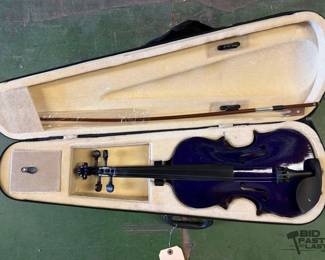6086 Mendini Violin by Cecilio with Carrying Case