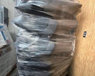 2530  15 Ford Police Interceptor Rear Seats 