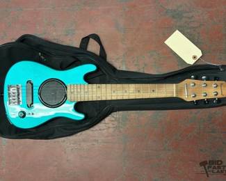 6158  Burswood Mini Electric Guitar with BuiltIn Amplifier 