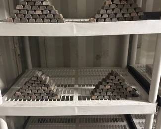 4502  Approximately 175 Led Weights 