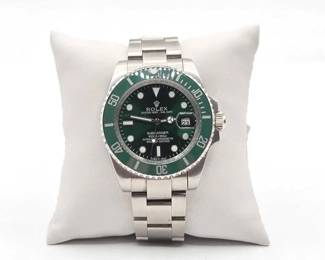 1104  NotAuthenticated Rolex Submariner Wristwatch 