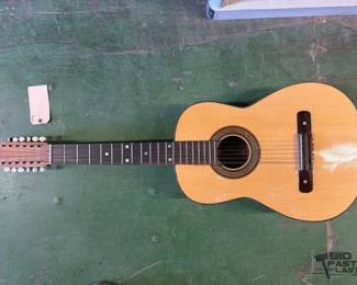 6080  Jom Vintage 12 String Acoustic Guitar 