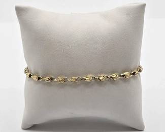 706 14k Gold Bracelet, 5.3g