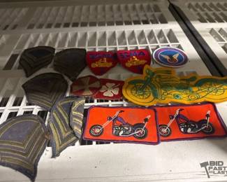 4516  Motorcycle Patches 