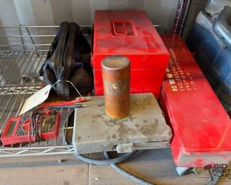 4038  SnapOn Tool Box, Dremel 