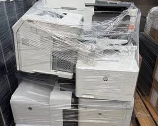2554 8 HP and 1 Lexmark Printers