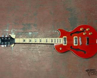 6136  Xaviere SemiHollow Body Electric Guitar 