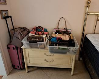 LUGGAGE AND NAME BRAND HANDBAGS