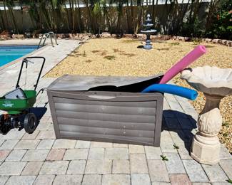SPREADER, BIRD BATH, STORAGE BOX