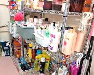 PERSONAL CARE, CANDLES, HOME CHEMICALS, STORAGE SHELVES
