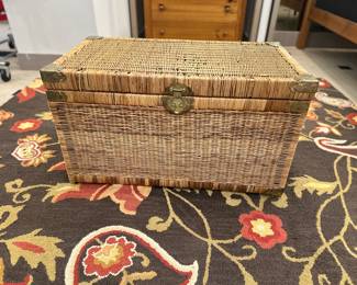 This large area rug is also for sale.