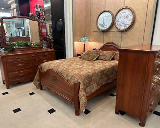 Love this Lillian Russell Cherry Bedroom set