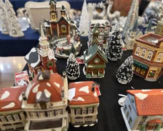 Christmas houses - including Dept. 56