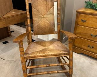 Well made rocking chair...