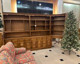 Large shelving unit! Three piece.