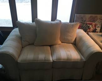 JASMINE TWILL LOVESEAT FROM WALTER E. SMITH