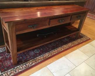 BEAUTIFUL LARGE CONSOLE/SOFA TABLE