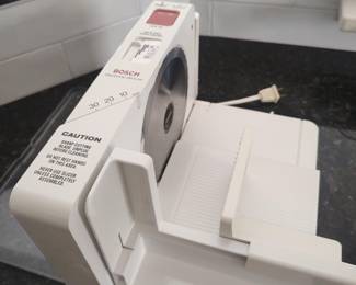 Bosch meat slicer