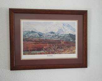 "Mt. McKinley" professionally framed print