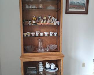 glass front display case