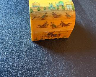 Bone small carved box from Istanbul-we have three of these