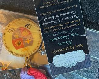 San Francisco 50th anniversary coronation memorabilia