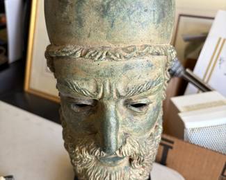 Bronze head