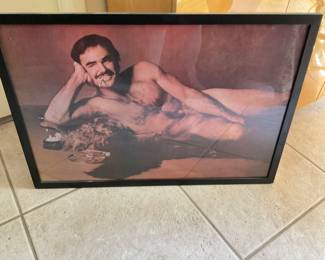 Nude of Burt Reynolds