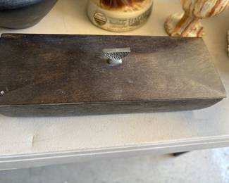 Small wood box