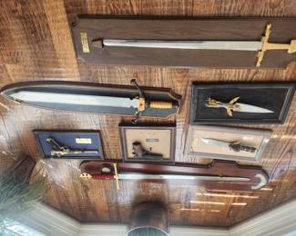 Franklin Mint sword collection