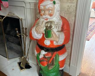 Beautiful Santa blow mold!!!
