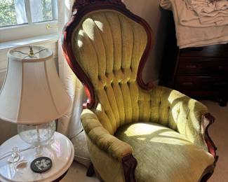 Victorian accent chair