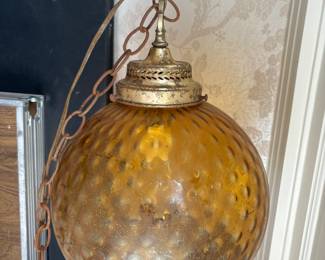 Vintage pendant light
