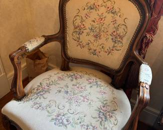 Victorian accent chair