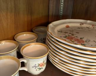 Vintage dinnerware