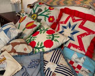 Quilted pillows
