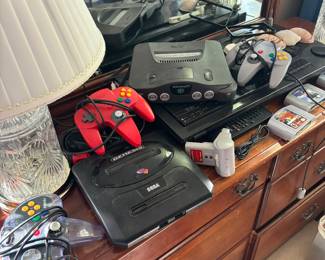 Vintage game systems