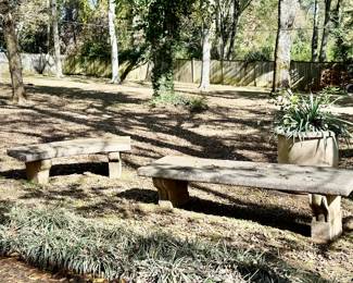 Concrete seating and benches from the Tennessee State Capital building