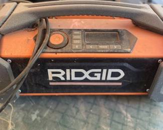 RIDGED - R84089 18V Hybrid Jobsite Radio w/Bluetooth Tech
