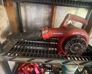 Homelite Leaf Blower, Gas 2-Cycle ENgine, 150MH 400 CFM